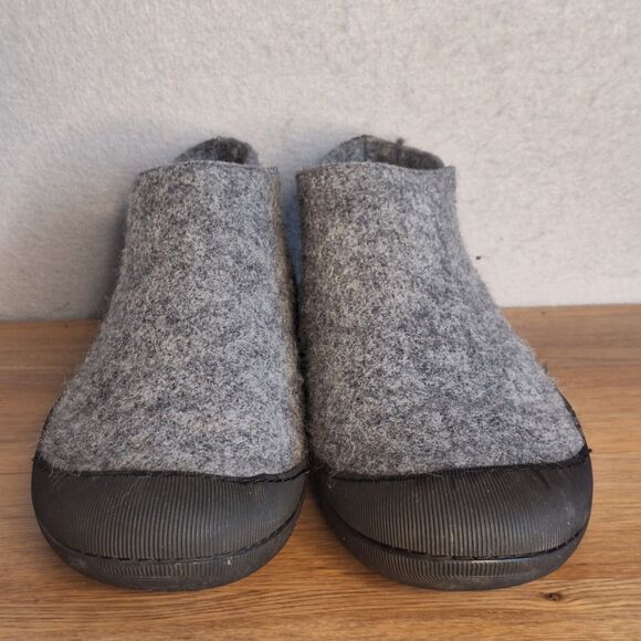 Huckberry Greys Wool Outdoor Slipper Boot Men’s US 12 Gray Slip On Cozy main image 7